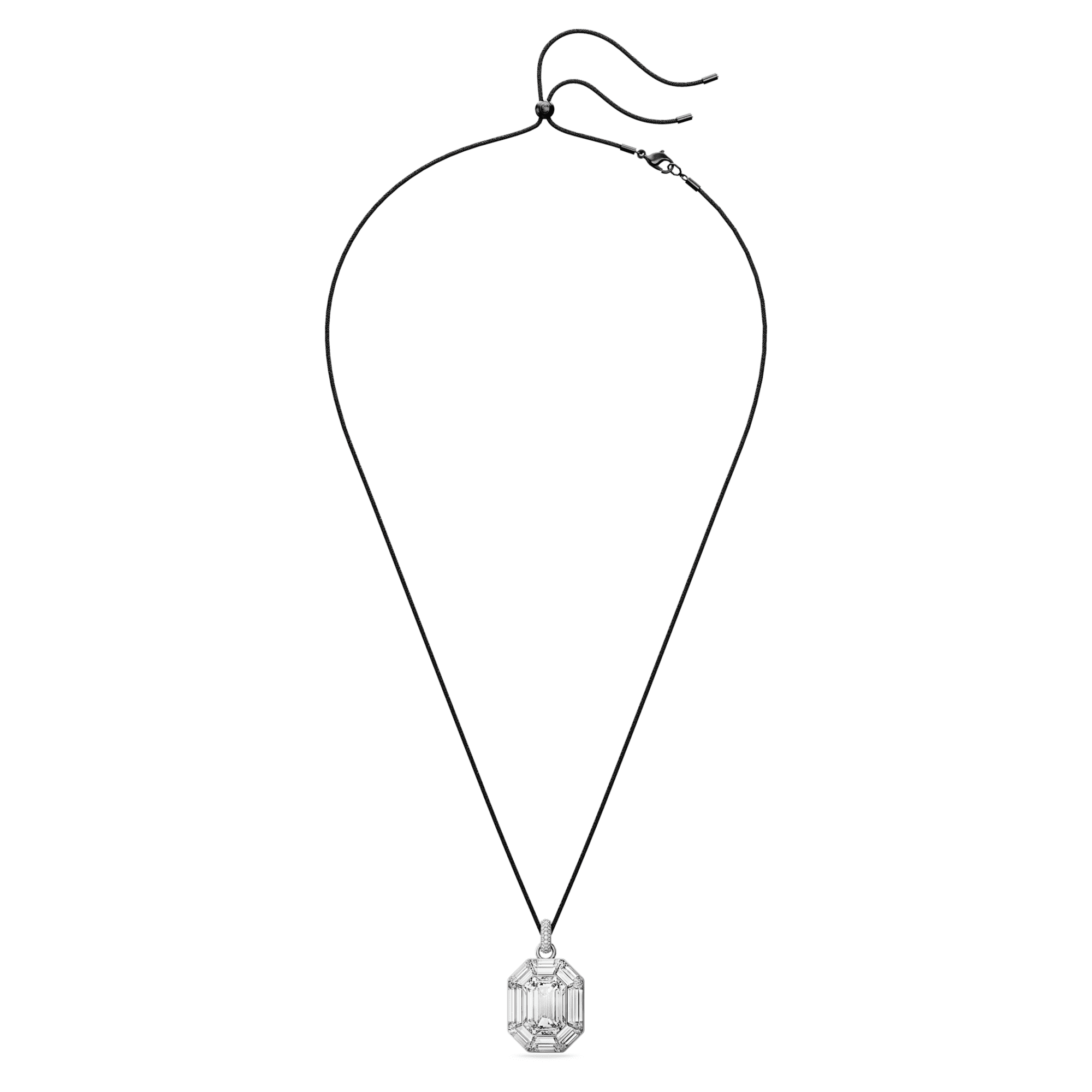 Colgante Lucent octogonal blanco – Swarovski