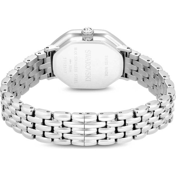 Reloj Dextera Octagon y acero inoxidable para mujer - Swarovski