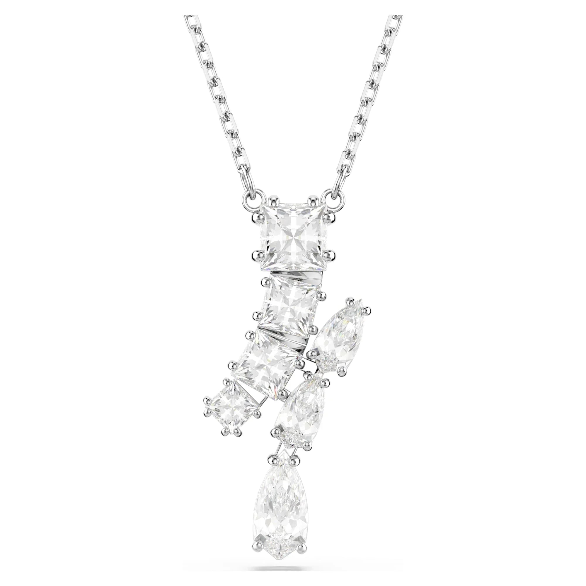 Colgante Swarovski - Matrix - Varios Tamaños - Blanco y Plata