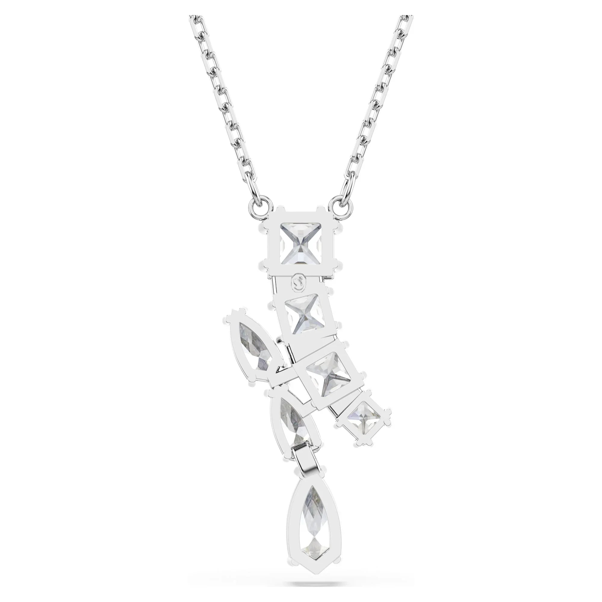 Colgante Swarovski - Matrix - Varios tamaños - Blanco y Plata vista 2