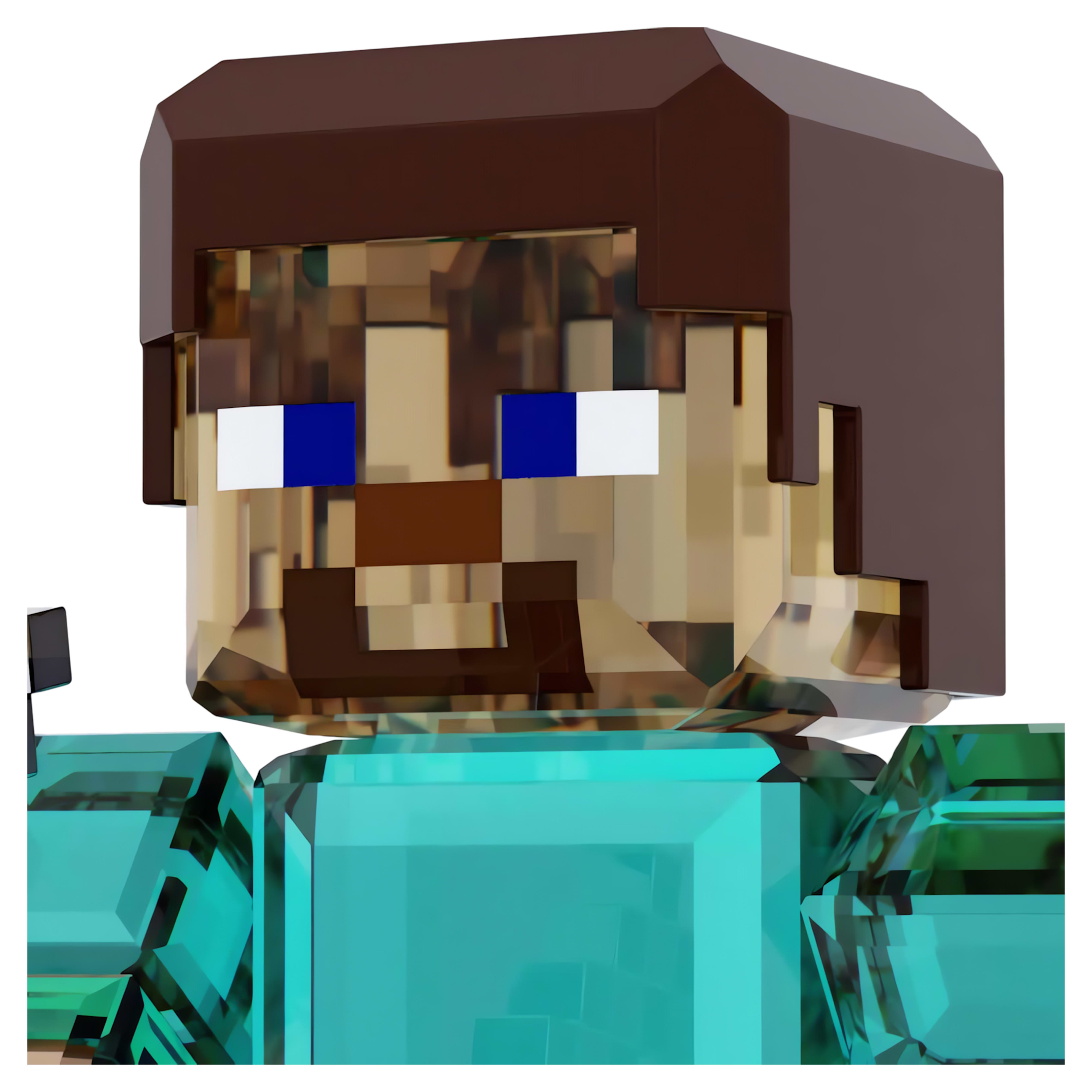 Minecraft Steve Figure – Swarovski