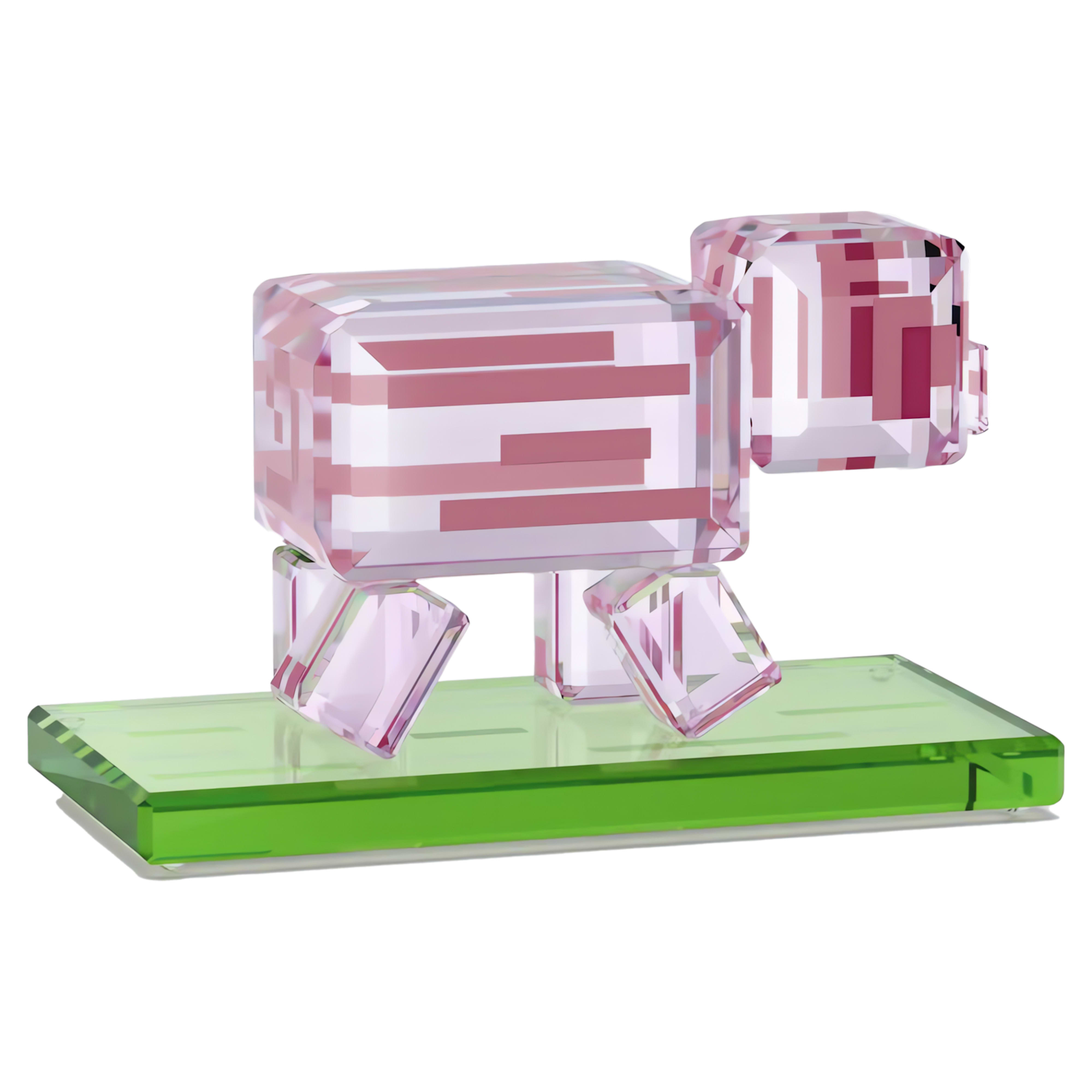 Minecraft Pig Figurine – Swarovski
