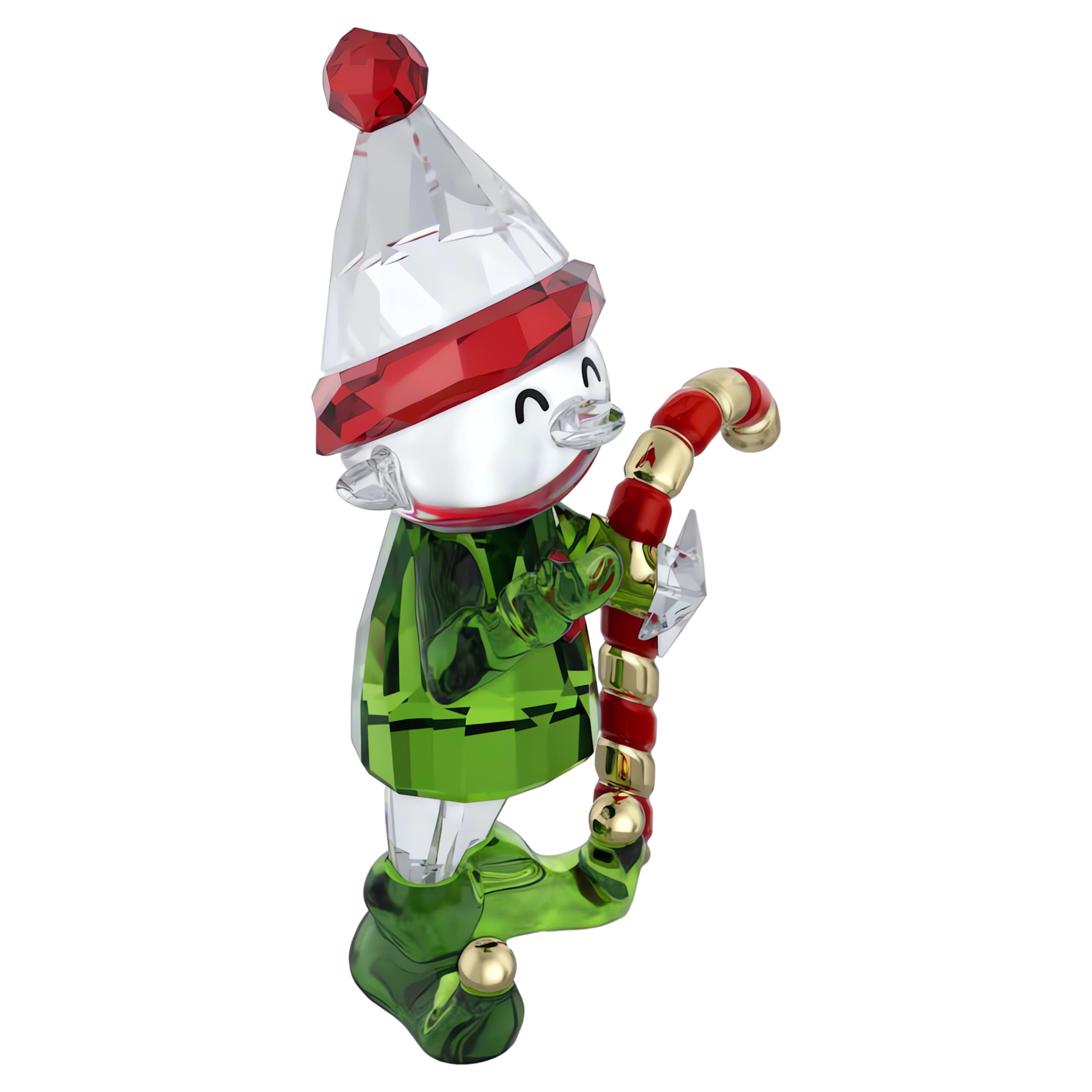 Dulcis and Barley Sugar Elf Figurine – Swarovski Holiday Cheers Collection