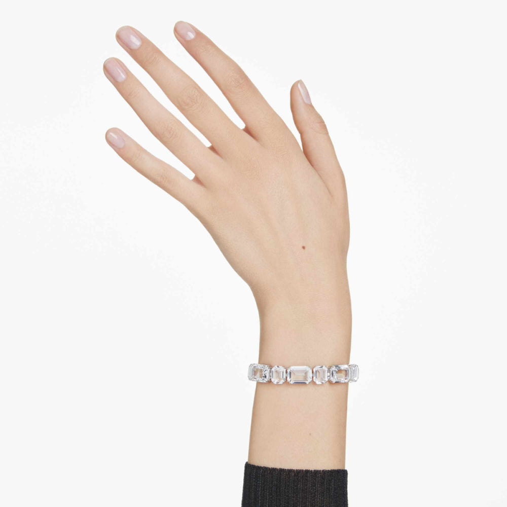 Pulsera Millenia de Plata Blanca para Mujer – Swarovski