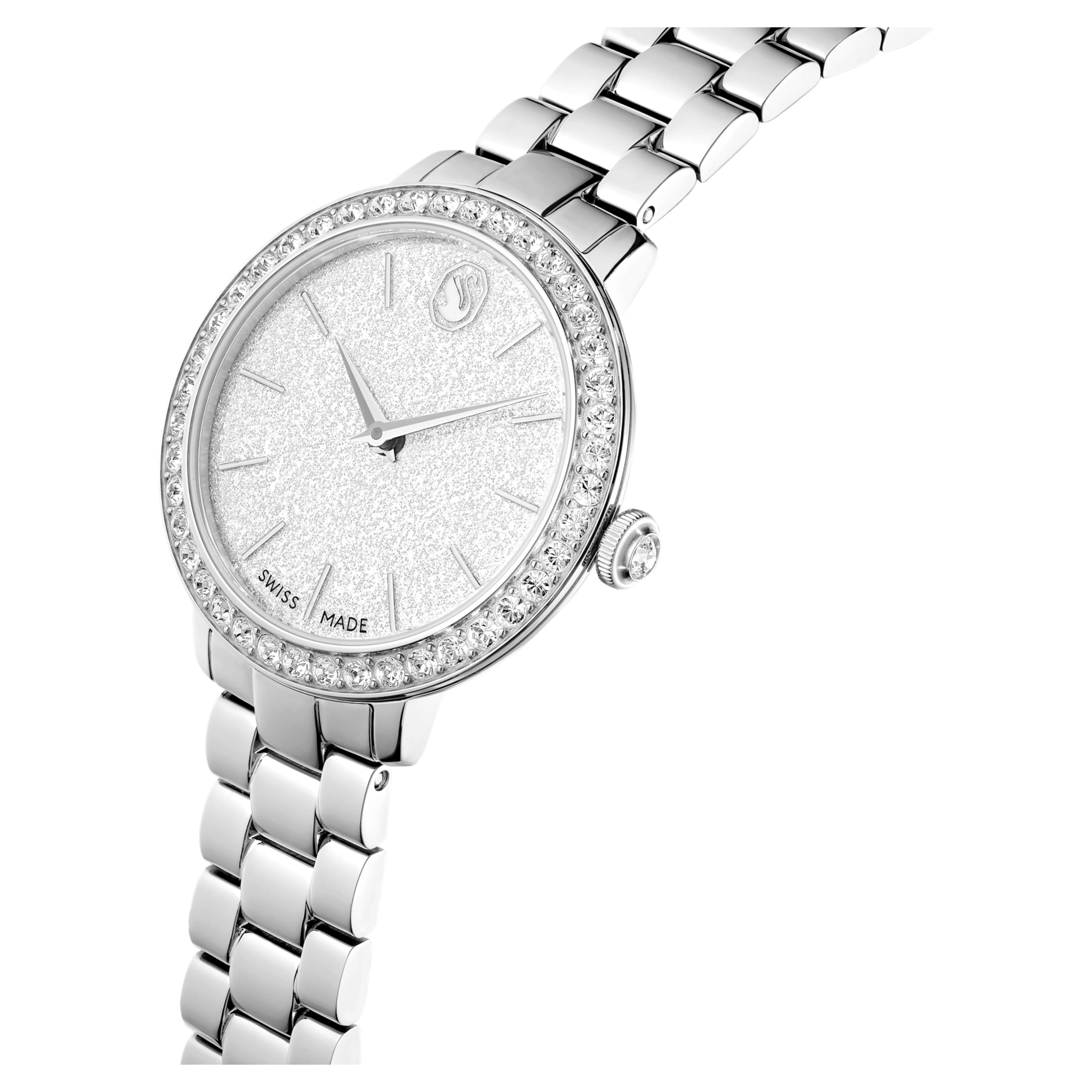 Matrix watch 30 mm steel silver – Swarovski