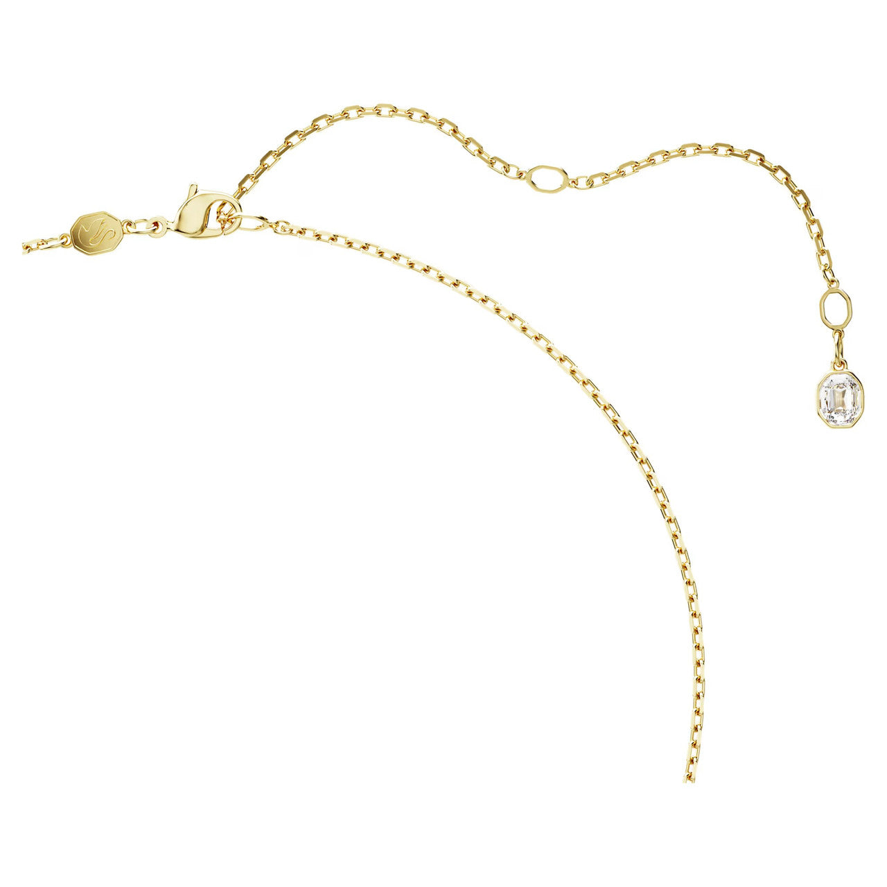 Colgante Lucent octogonal amarillo dorado – Swarovski