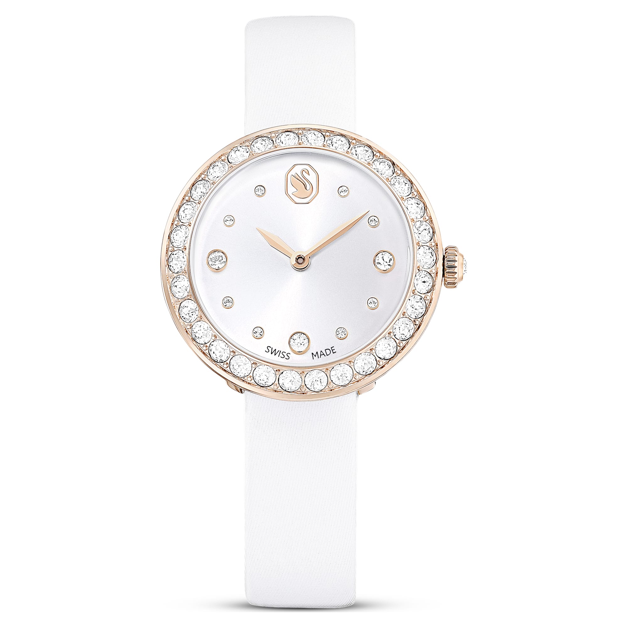 Matrix Tennis Women's Watch White Leather – Swarovski