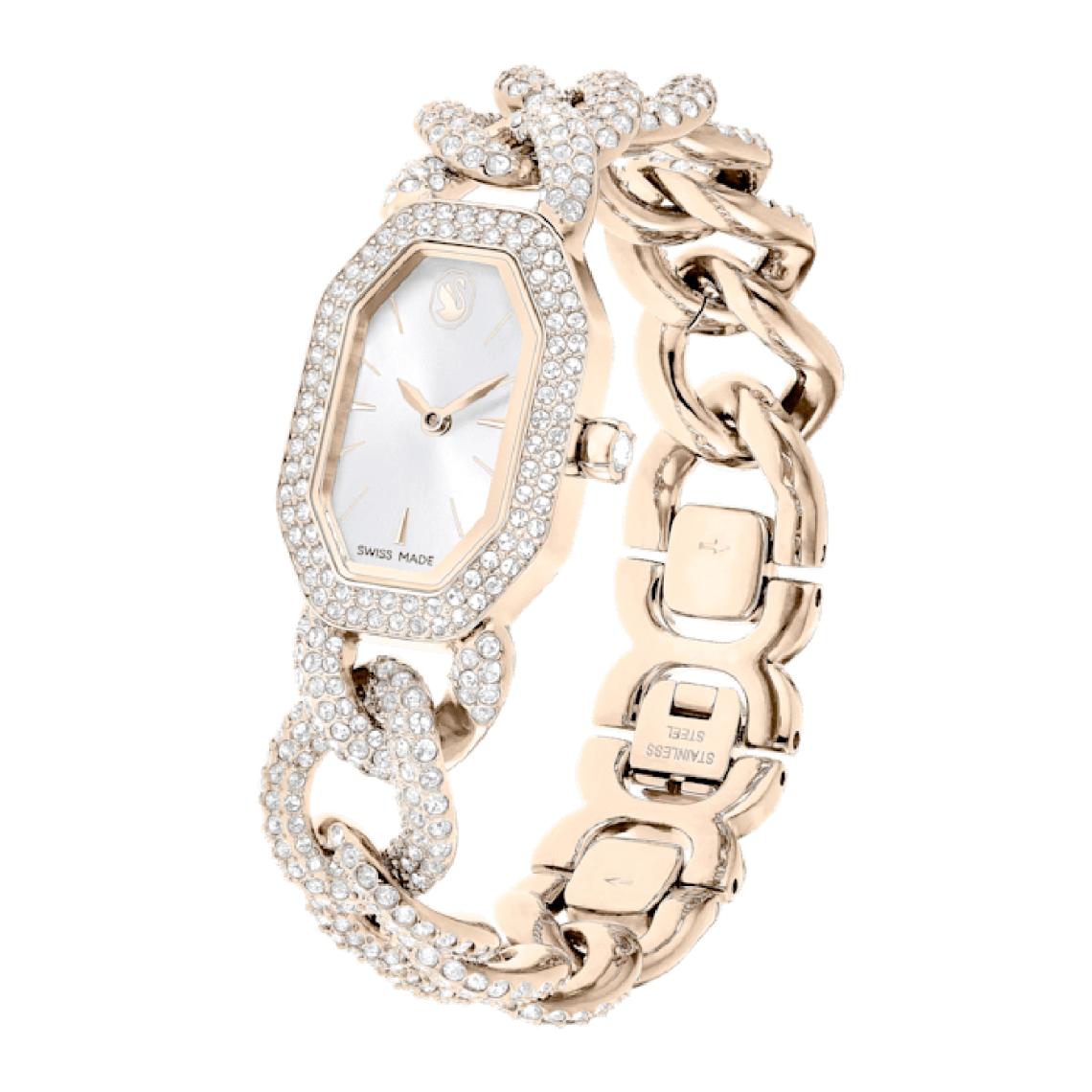 Dextera Chain White Crystal Women's Watch – Swarovski
