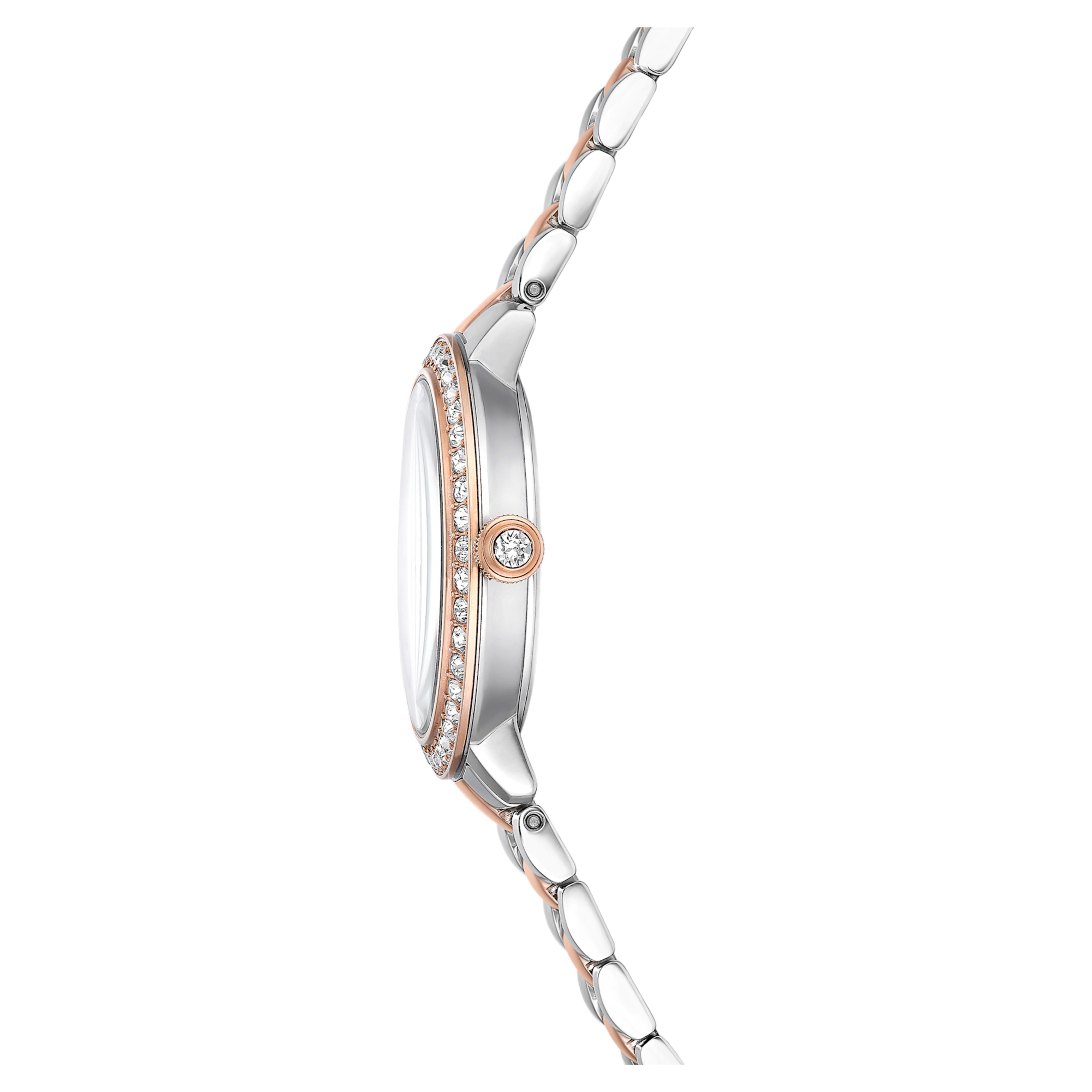 Matrix watch 30 mm steel and rose gold – Swarovski