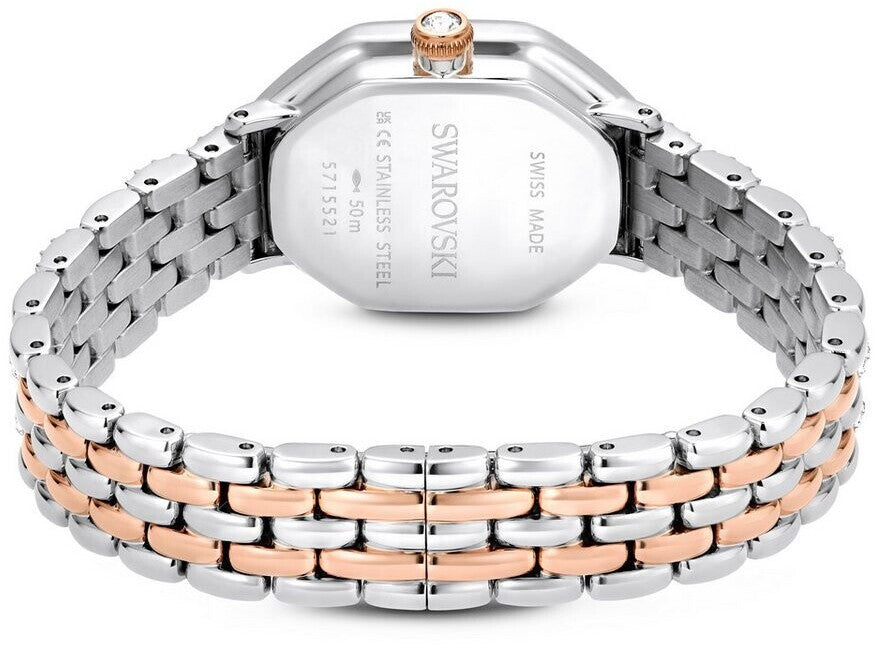 Reloj Dextera Octagon Bangle para mujer de acero en oro rosa – Swarovski