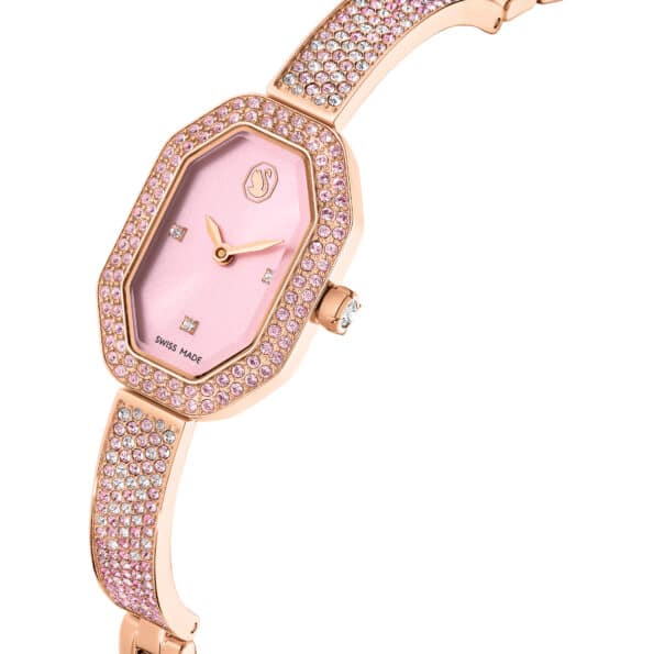 Dextera Bangle Rose and Steel Rose Gold Women's Watch – Swarovski