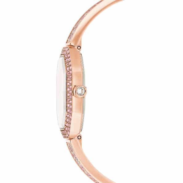 Dextera Bangle Rose and Steel Rose Gold Women's Watch – Swarovski