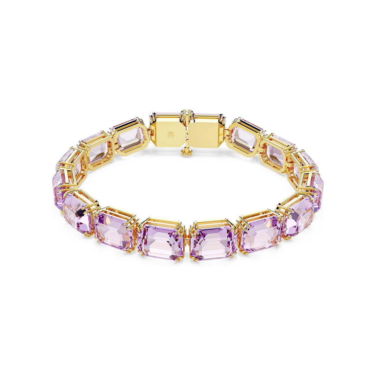 Millenia Women's Bracelet Purple Gold – Swarovski