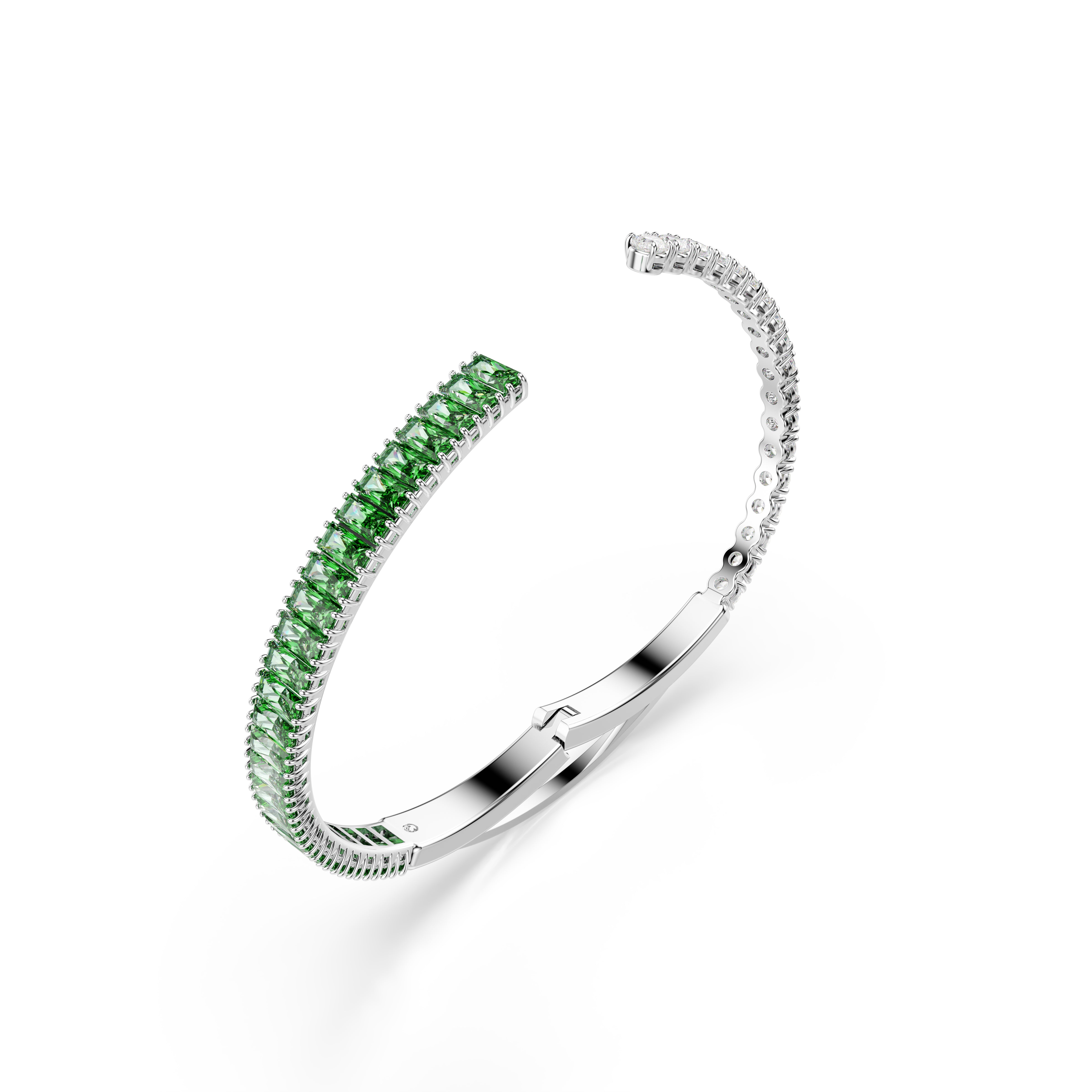 Matrix - Green - Bracelet - Swarovski