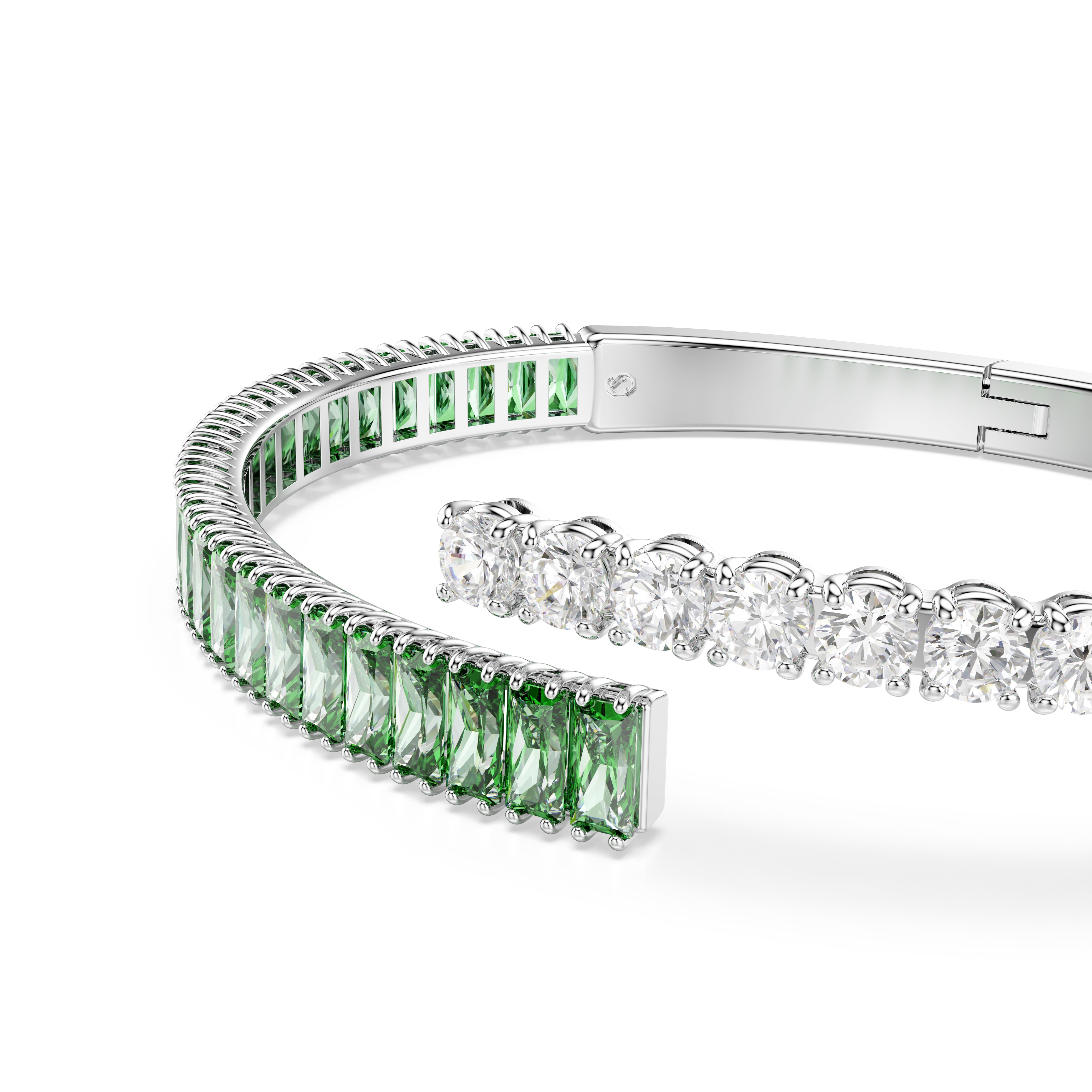 Matrix - Green - Bracelet - Swarovski
