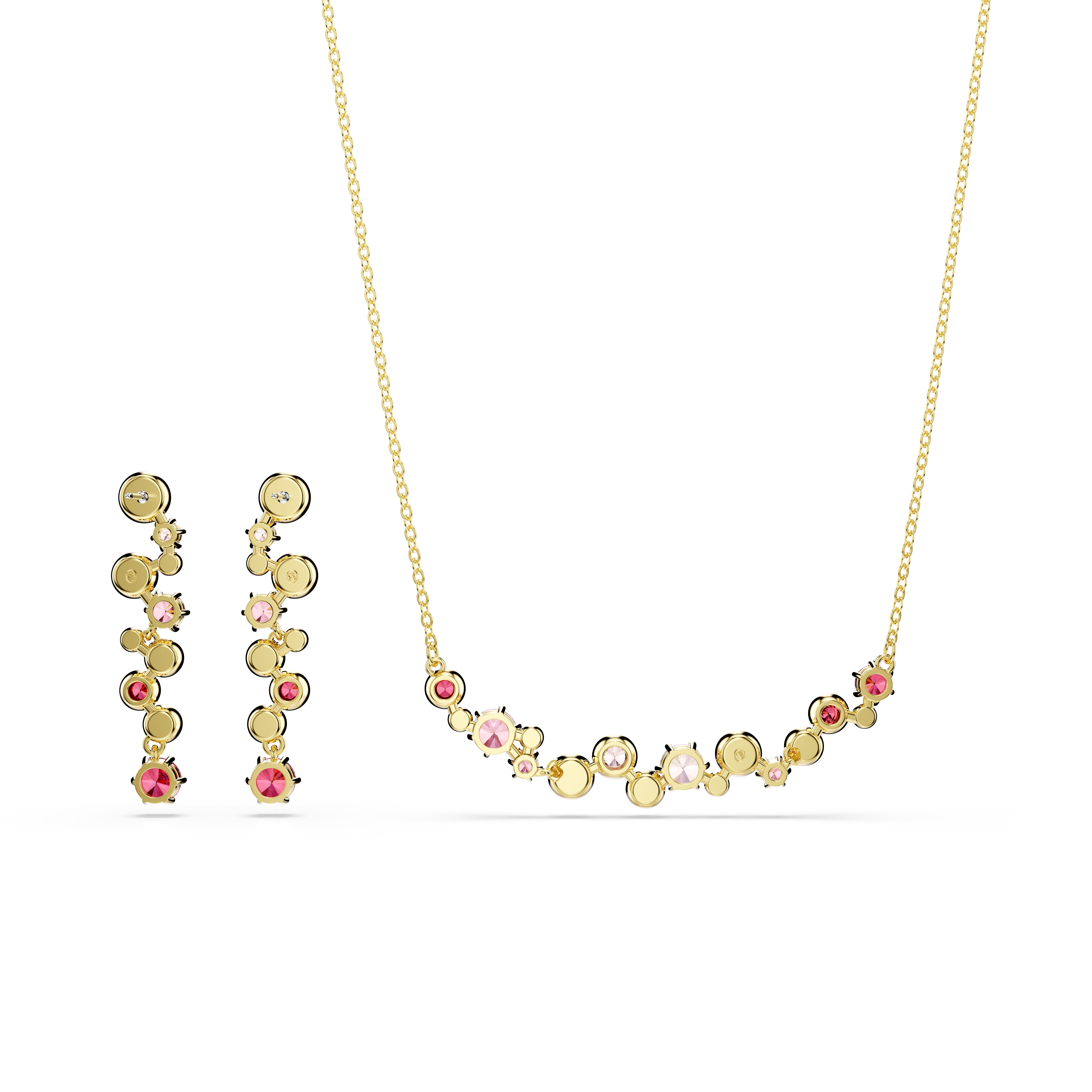 Constella multicolor gold set – Swarovski