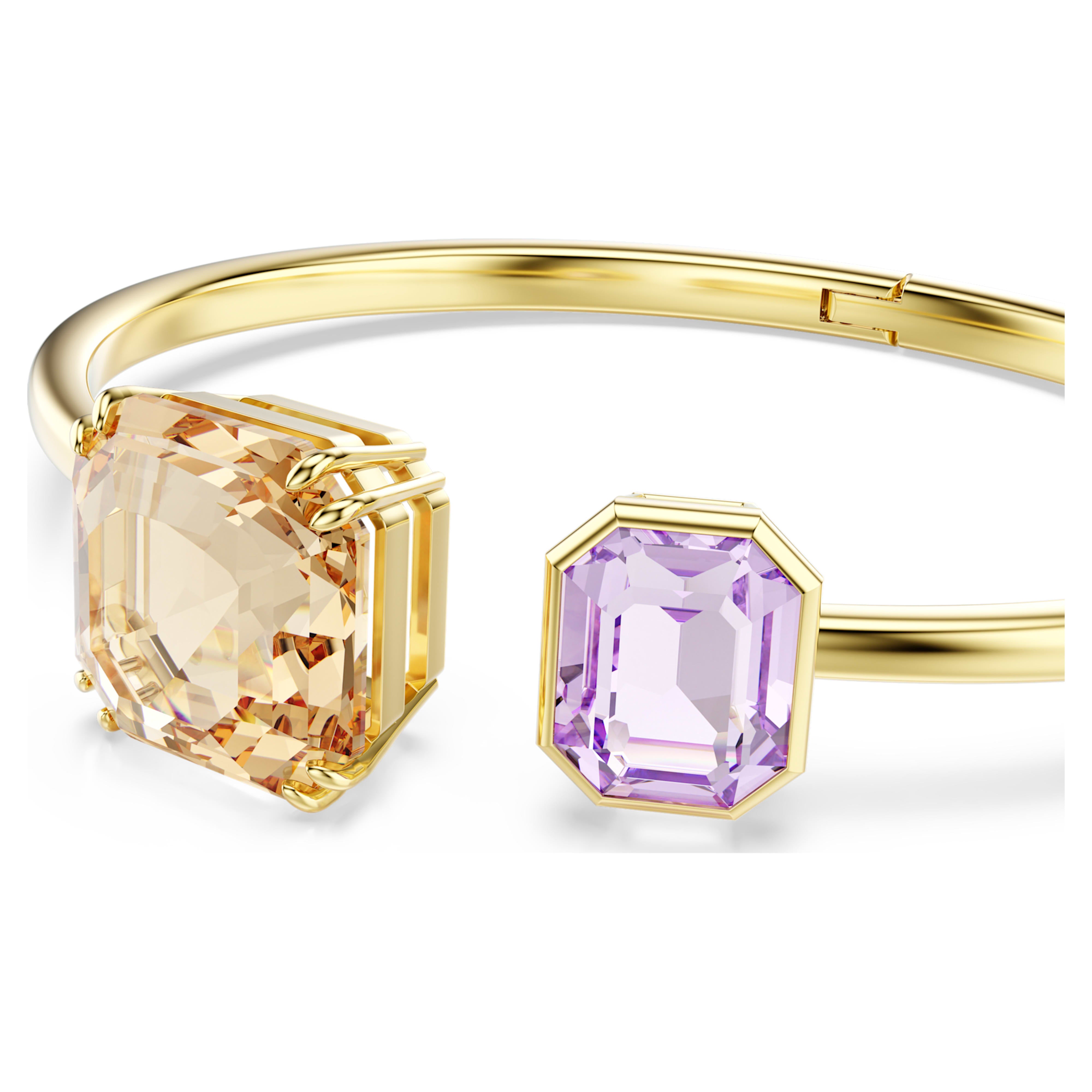 Millenia mehrfarbiger Goldarmreif – Swarovski