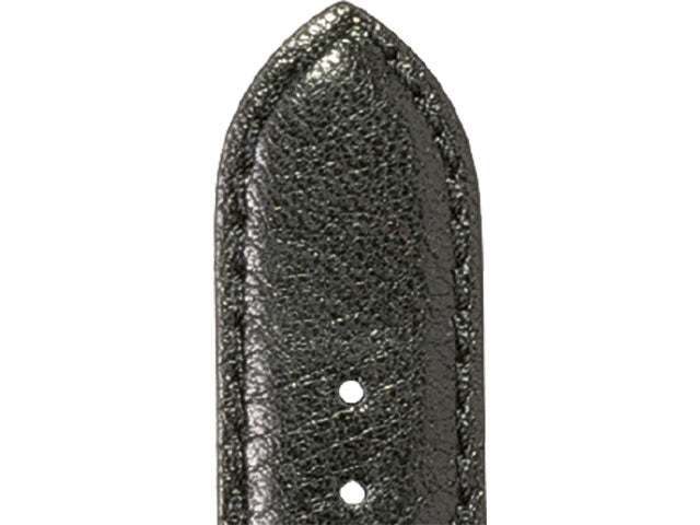 Skórzany pasek do zegarka - Teksas - Czarny - Rochet - 20x18mm