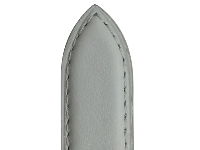 Cinturino per orologio in pelle - Miami - Grigio medio - Rochet - 12x10 mm