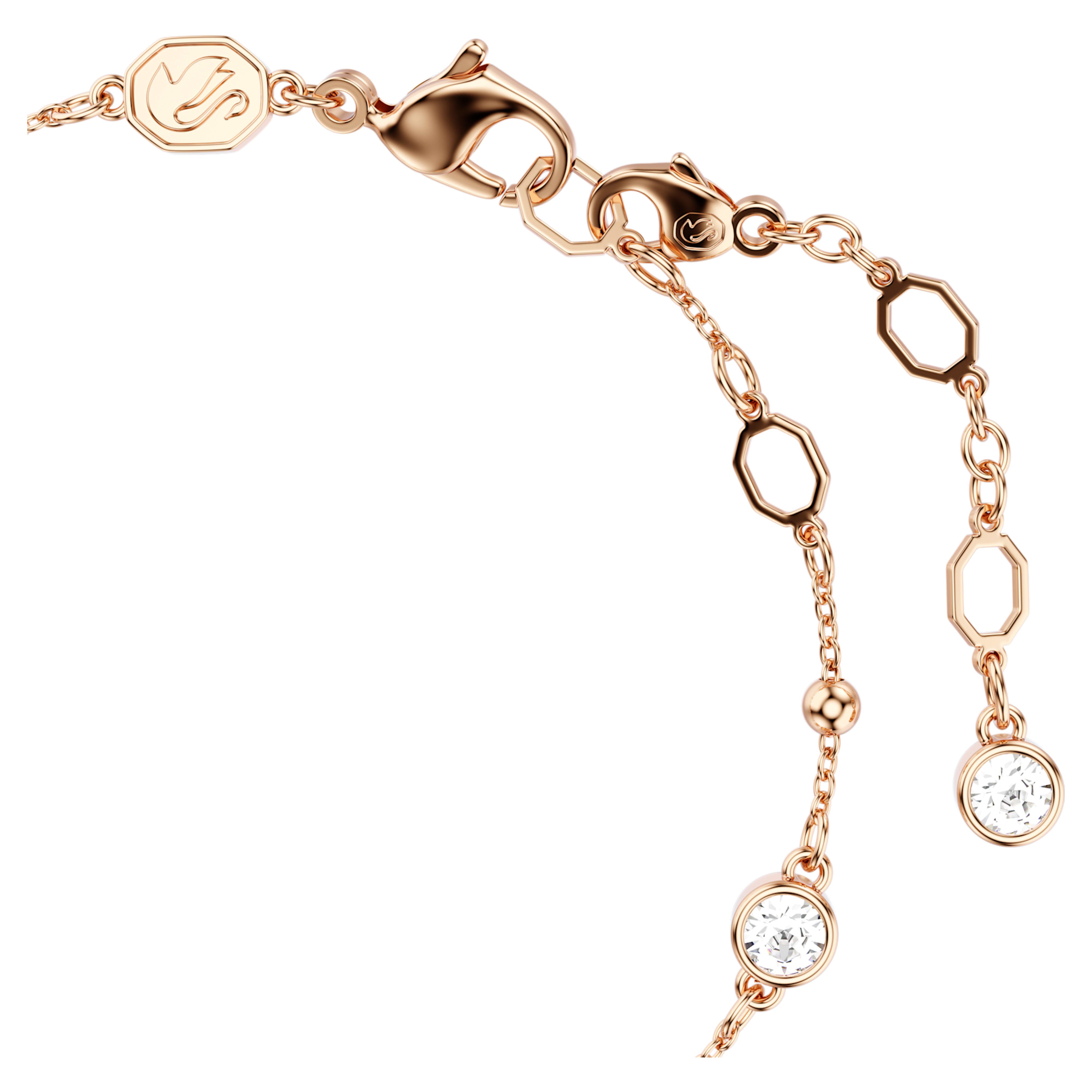 Imber white rose gold bracelet – Swarovski