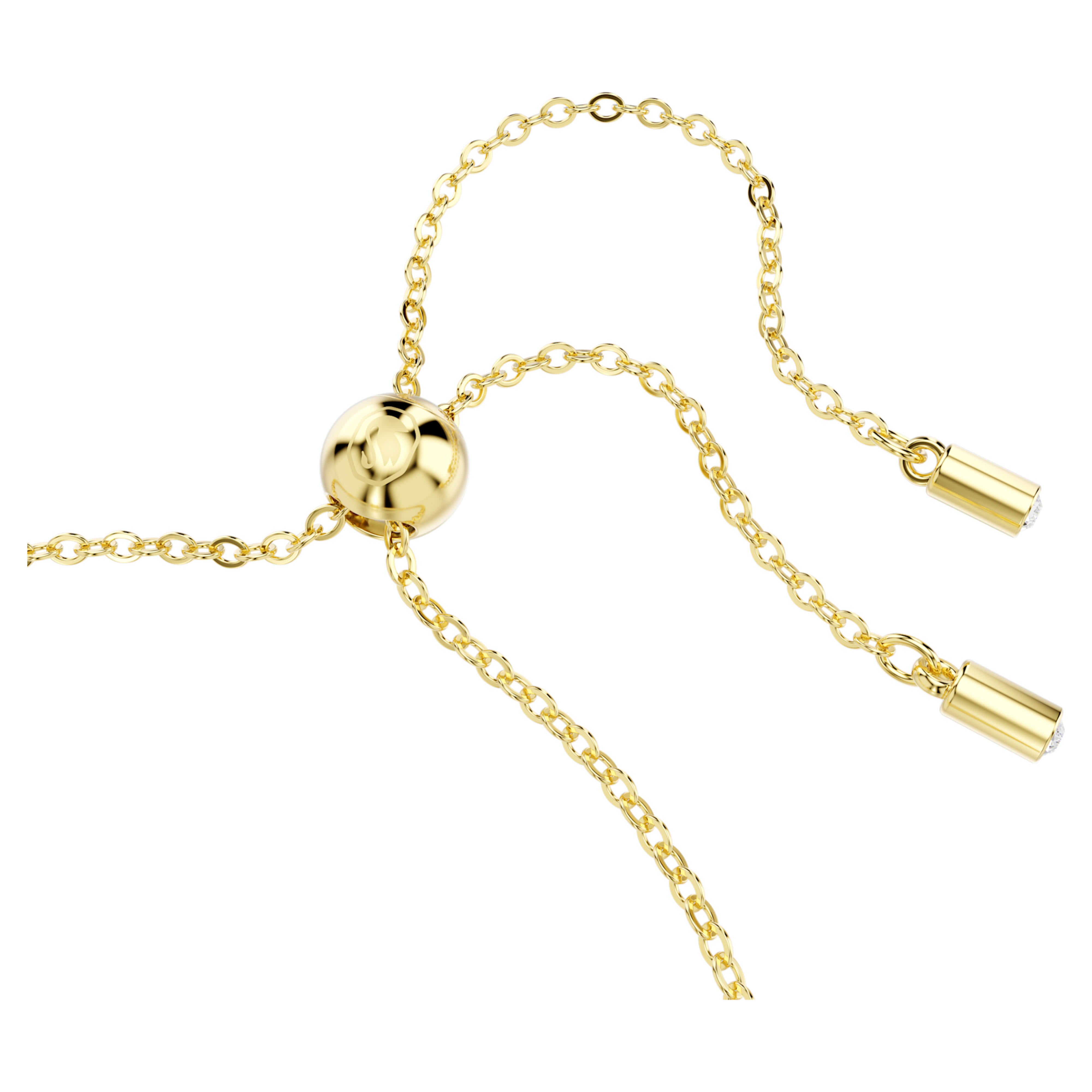 Tennis Matrix bracelet caramel gold – Swarovski