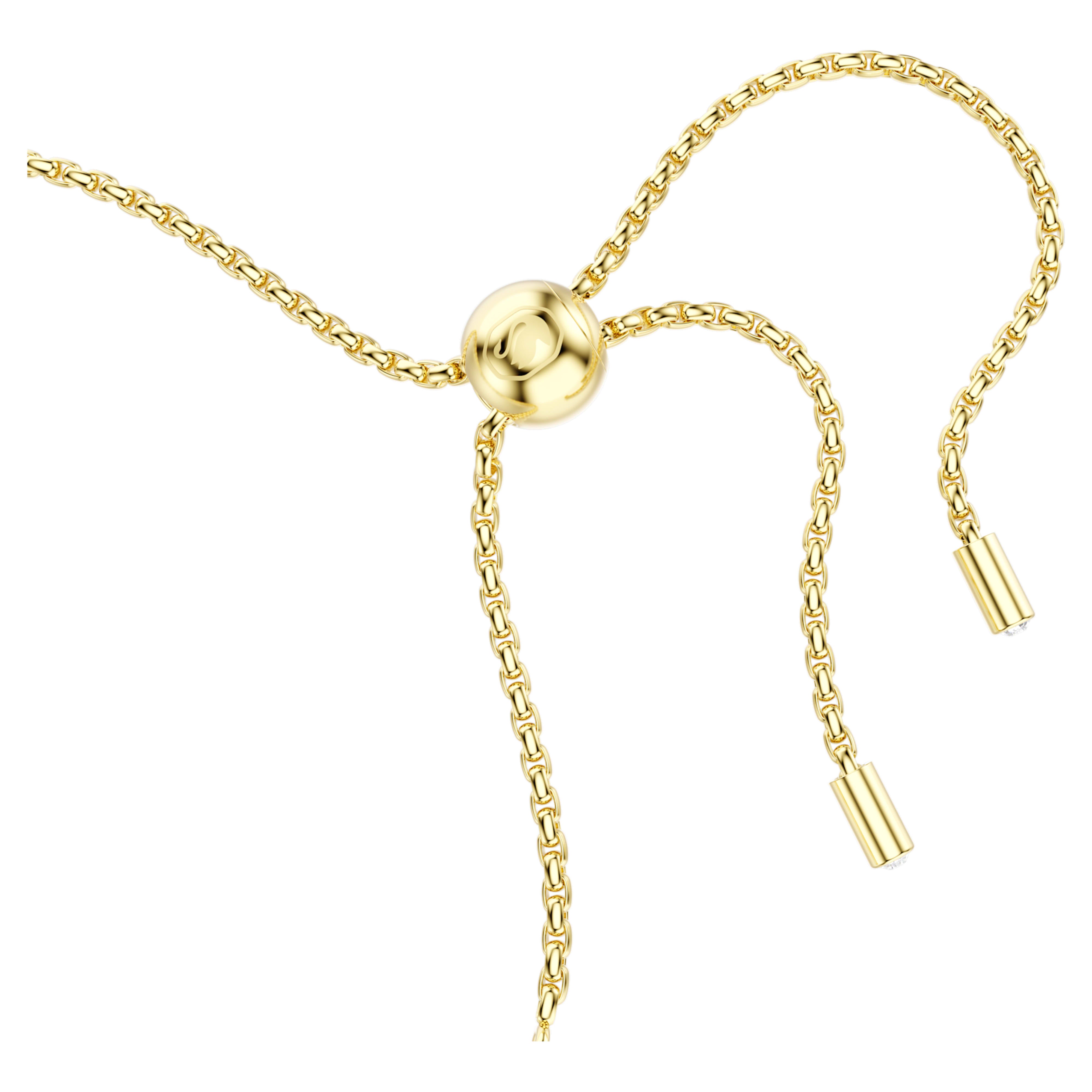 White Gold Tennis Matrix Bracelet – Swarovski