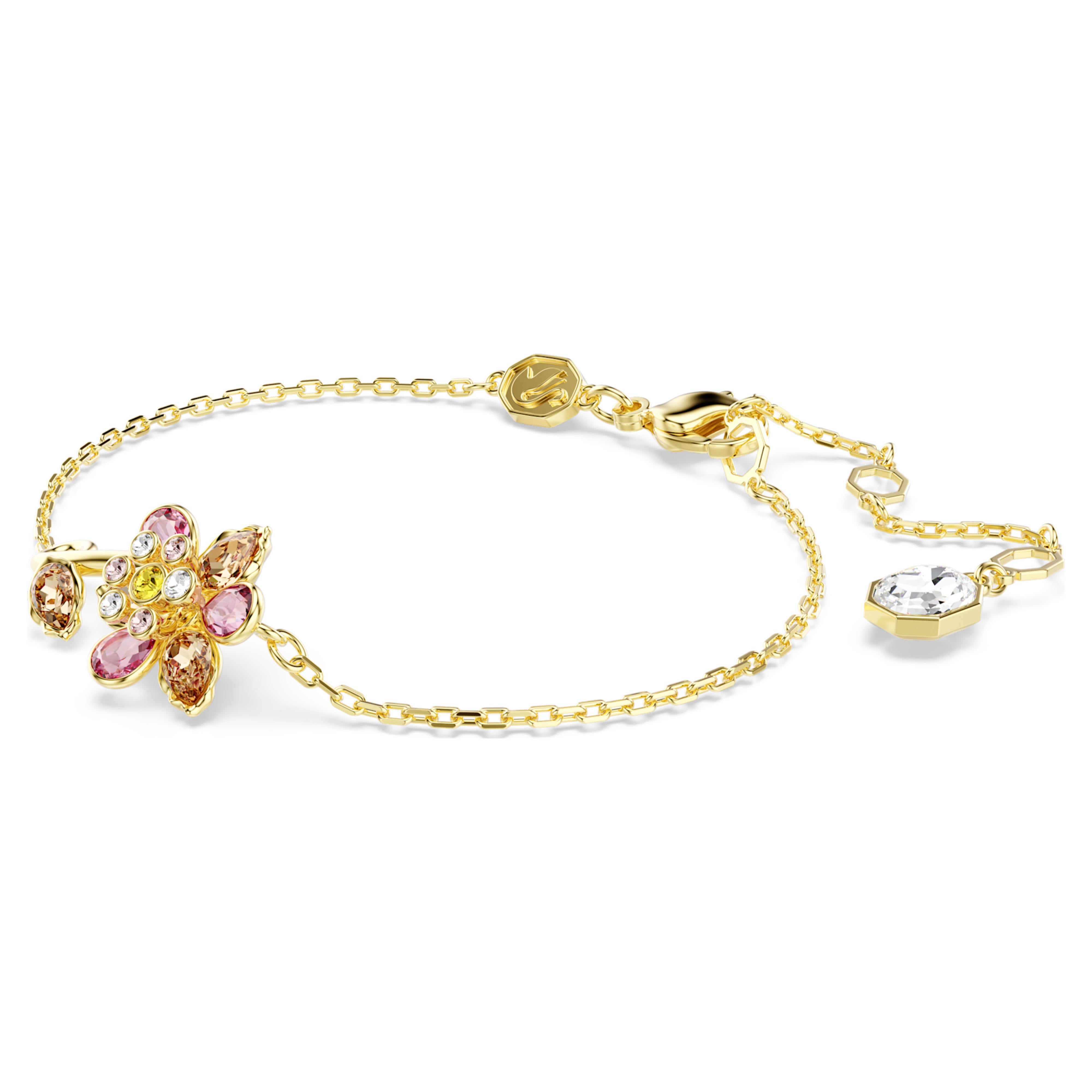 Idyllia multicolored flower bracelet – Swarovski