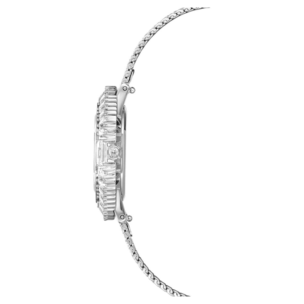 Relógio feminino Matrix Octagon e aço inoxidável – Swarovski