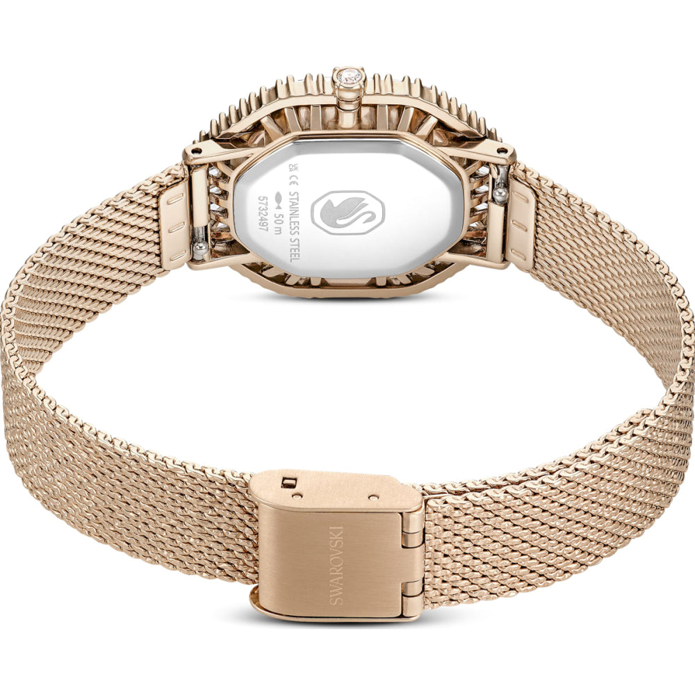 Relógio feminino Matrix Octagon - Ouro Champagne – Swarovski