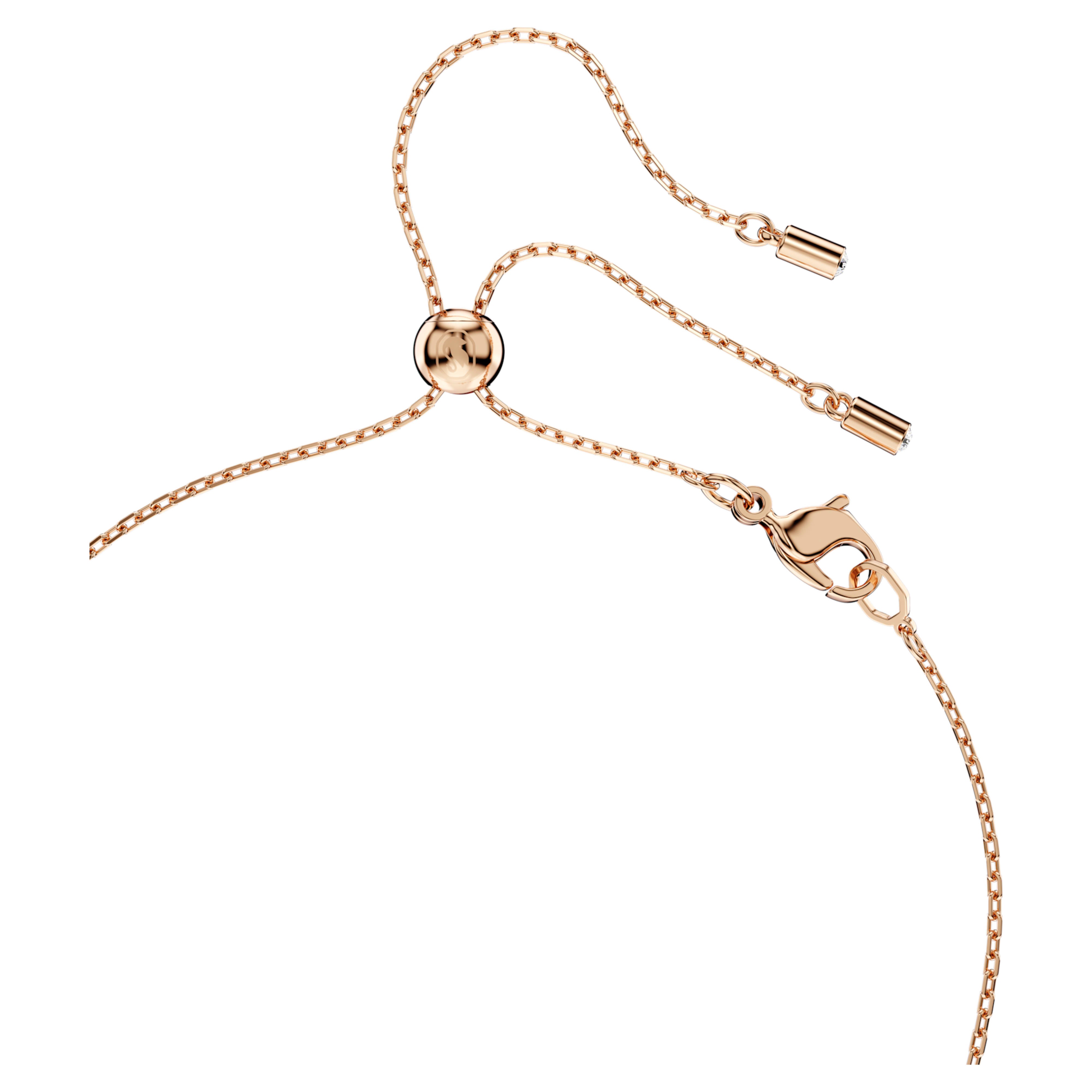 Mesmera pear rose gold set – Swarovski