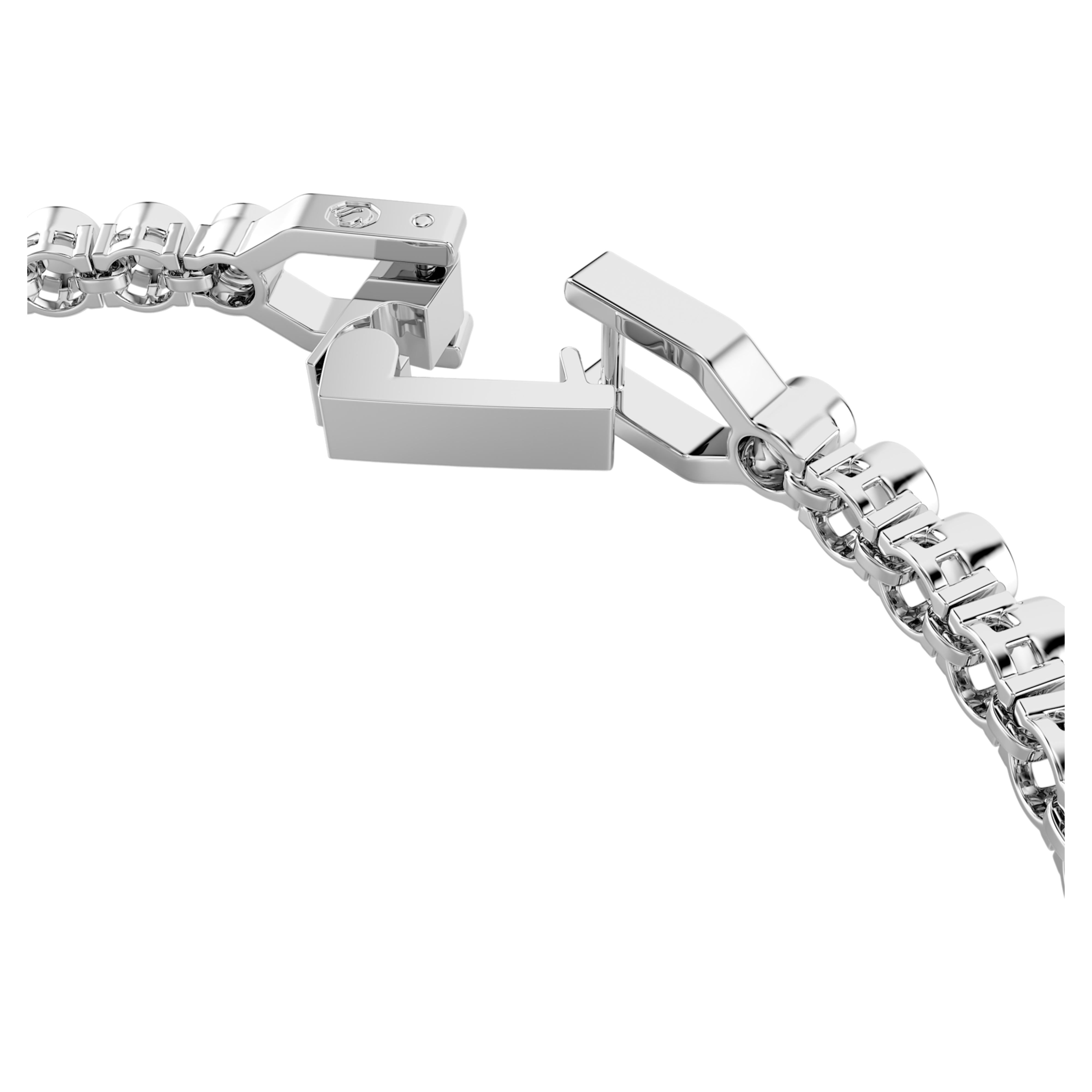 Imber Emily blue rhodium-plated tennis bracelet – Swarovski