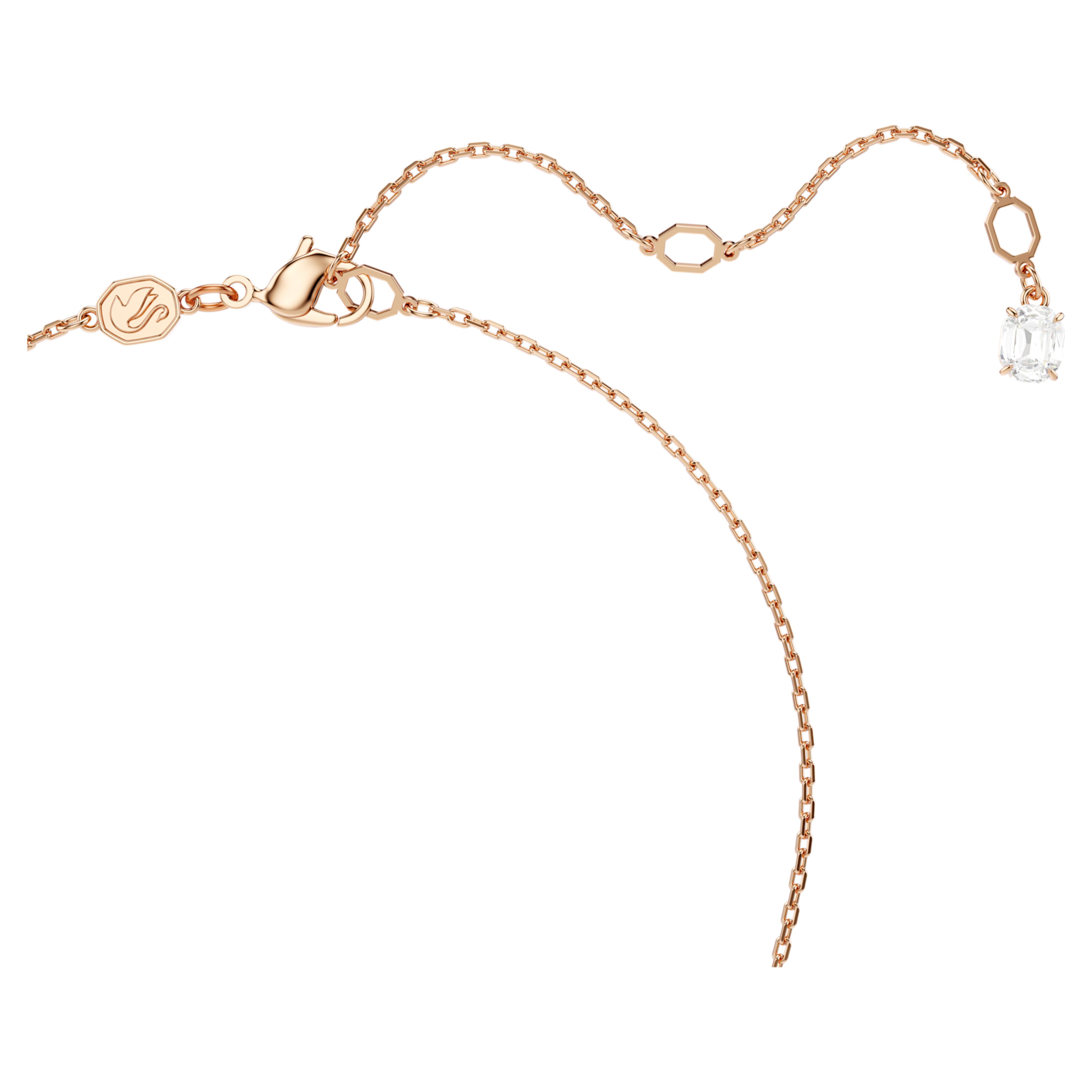 Conjunto de oro rosa con circonitas Mesmera – Swarovski