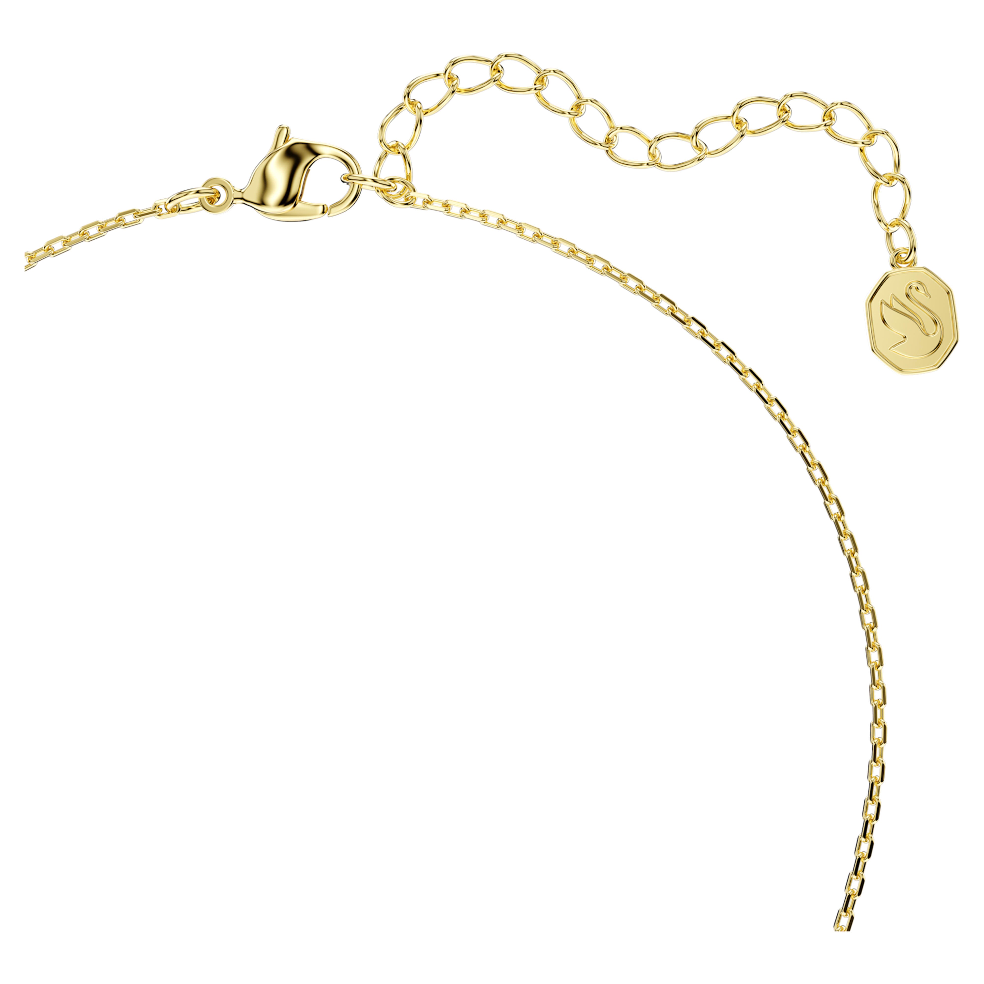 Golden green Bella V pendant – Swarovski