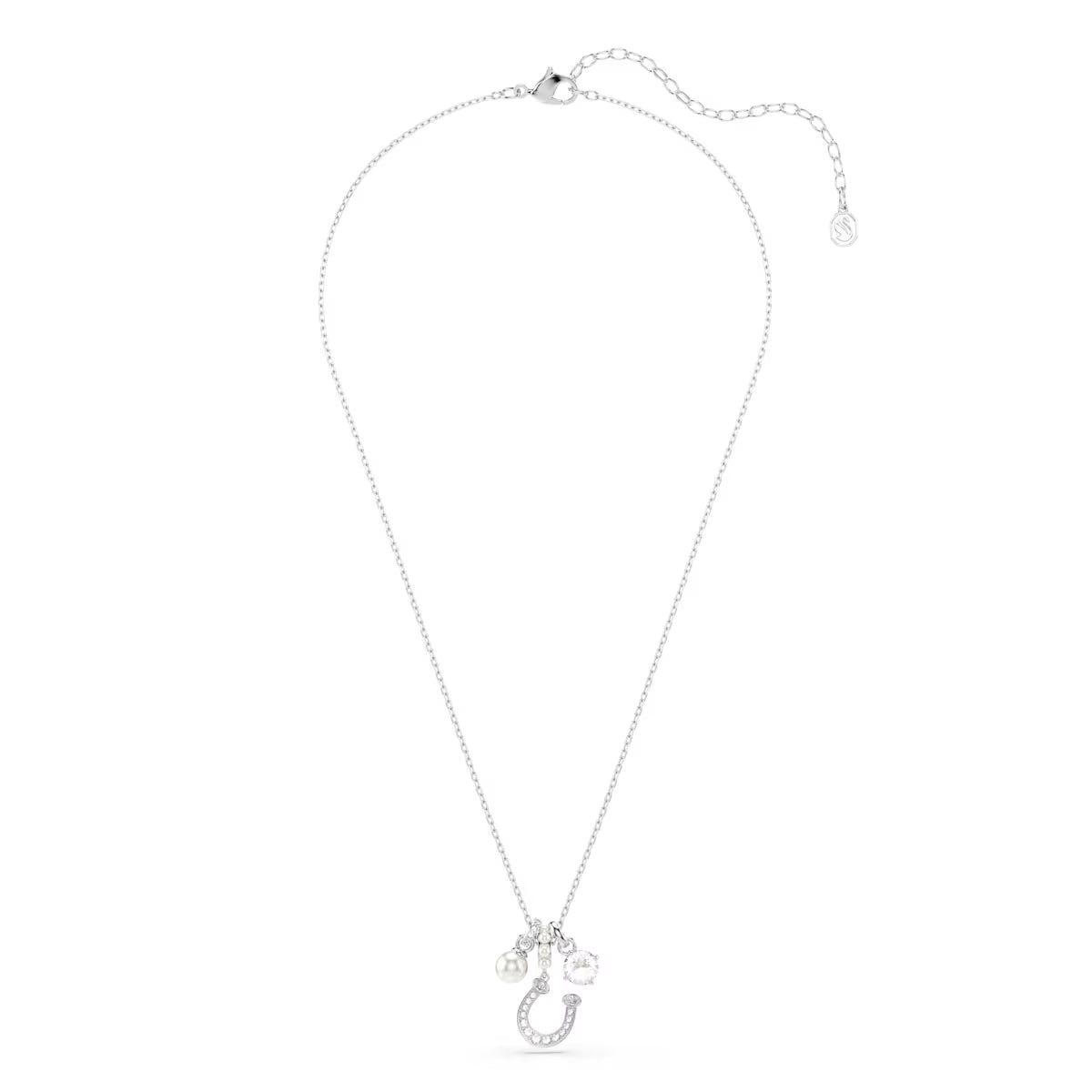 Pendentif Swarovski - Symbolica - Taille Ronde & Argenté