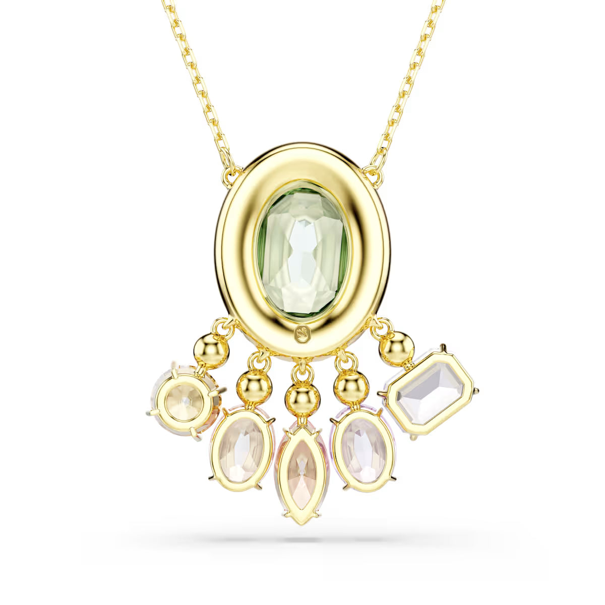 Swarovski-Anhänger – Gema – verschiedene Größen – mehrfarbig und goldfarben