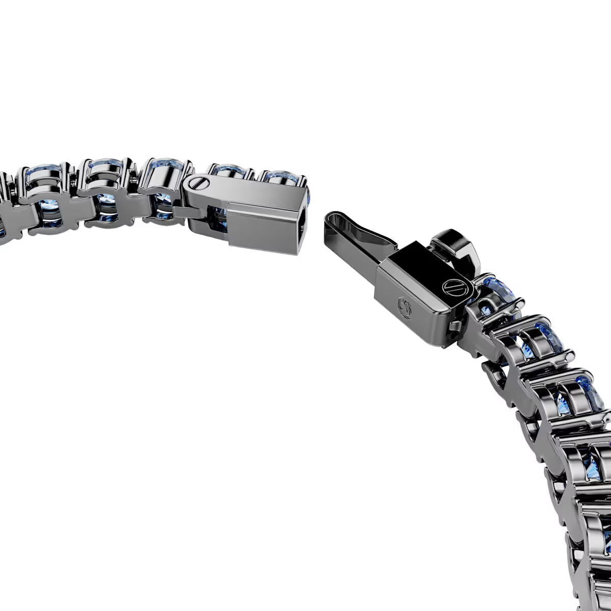 Bracciale Swarovski - Matrix - Misura rotonda - Blu e nero