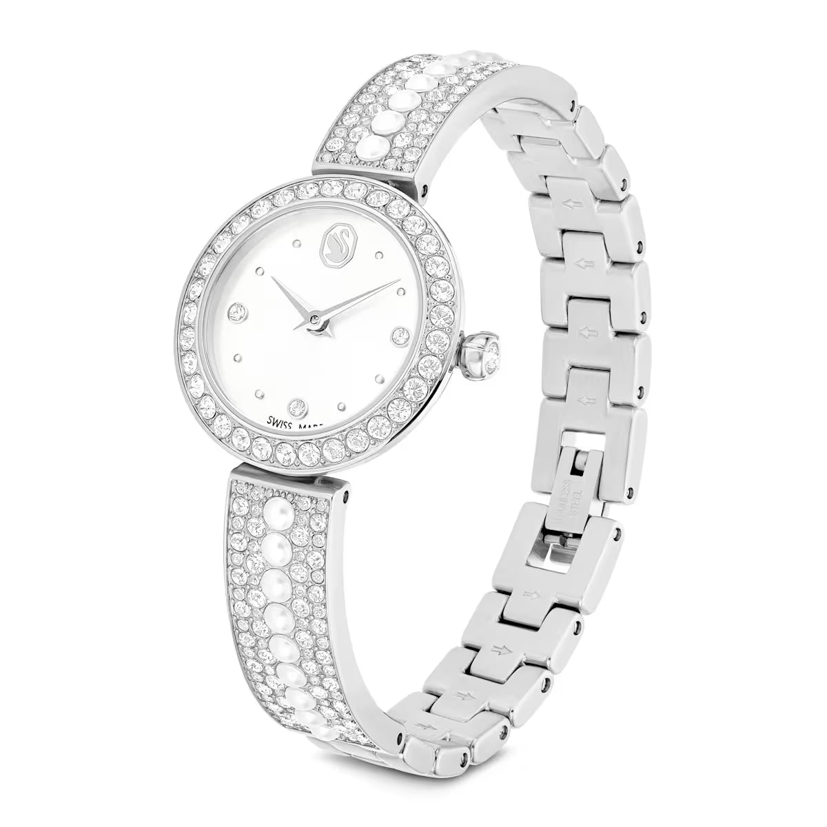 Montre Swarovski – Matrix Pearl Bangle – Blanc