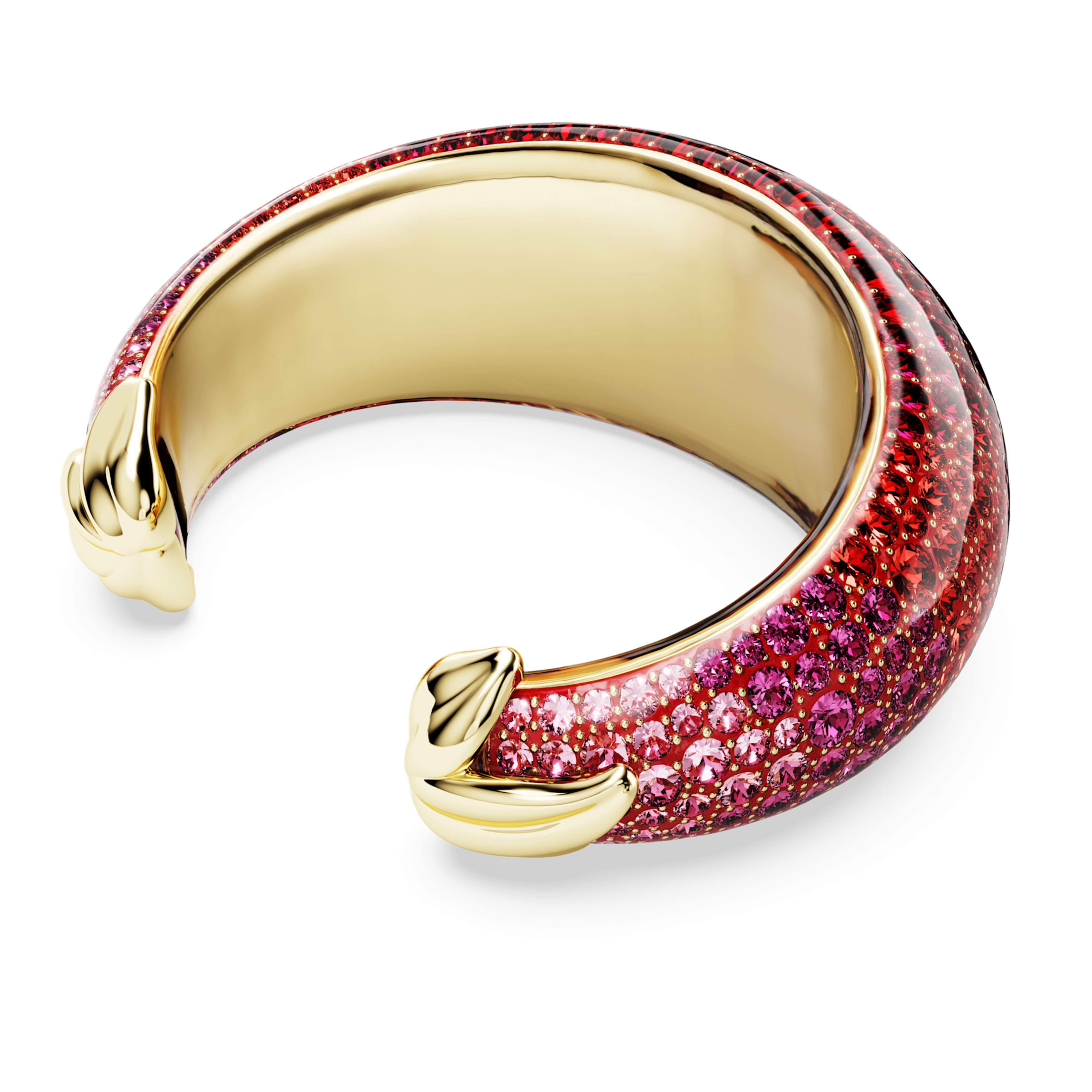 Swarovski-Armband – Idyllia – Rot- und Goldfarbene Beschichtung, Ansicht 4