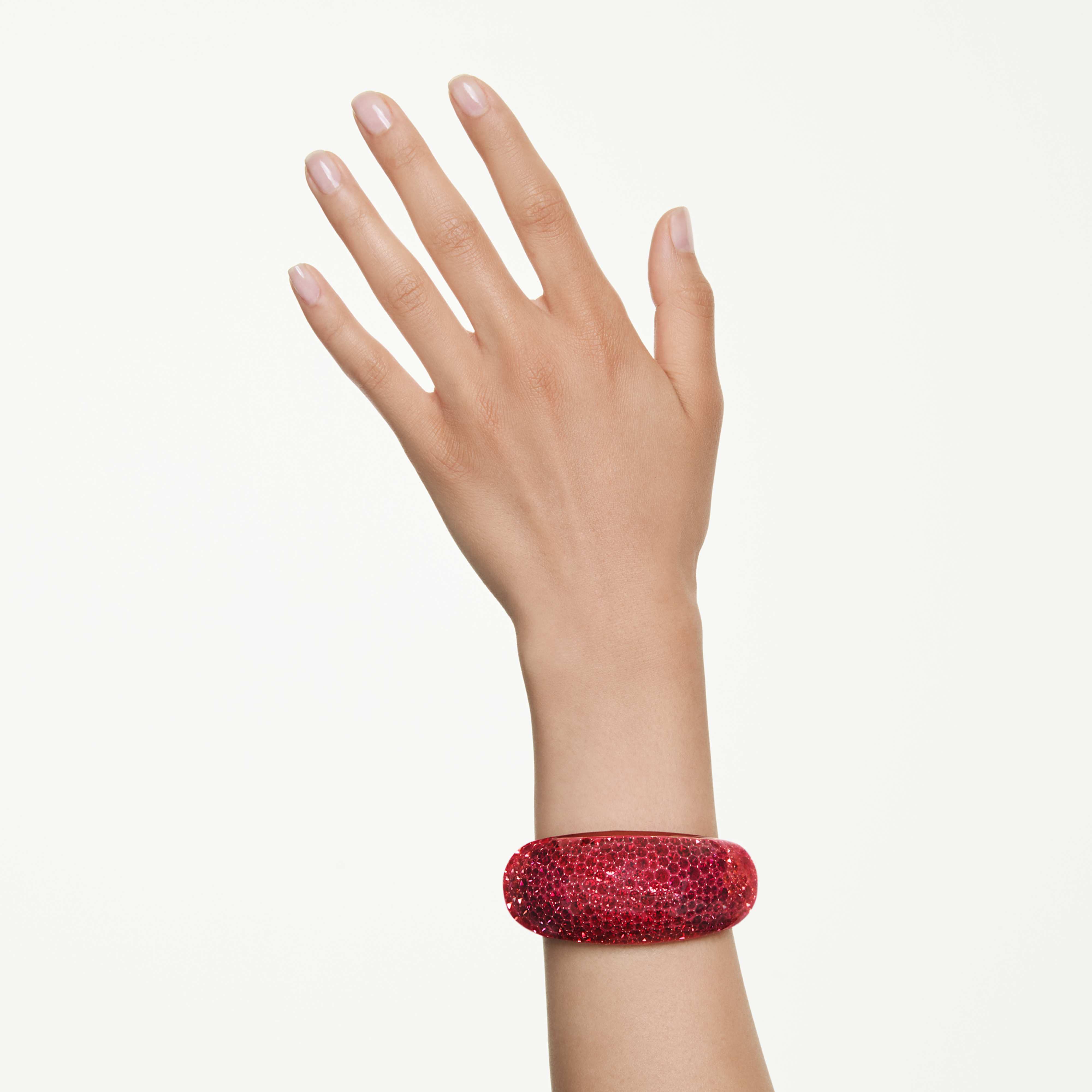 Bracelet Swarovski - Idyllia - Rouge & Placage de ton or vue 2