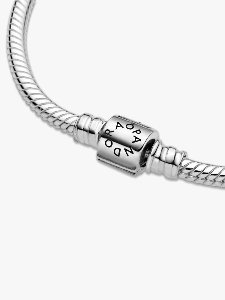 Pulsera Pandora - Cierre de barril de malla de serpiente | 594596C00