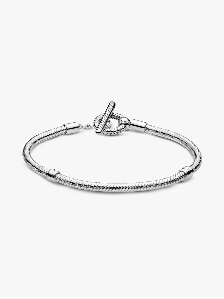 Bracciale Pandora - Chiusura a T in maglia di serpente