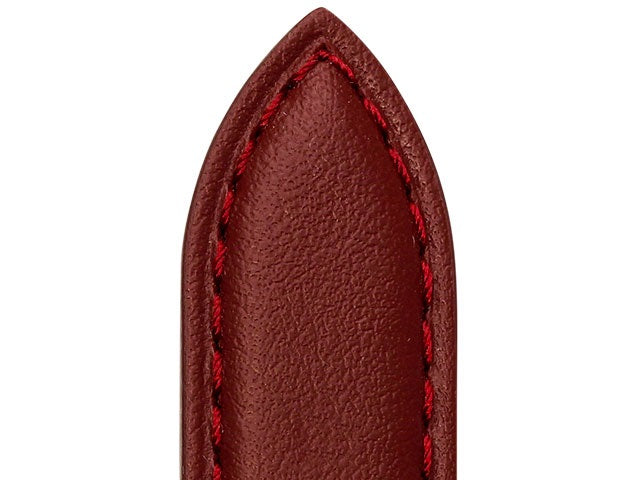 Correa de reloj de cuero - Miami - Borgoña - Rochet - 12x10mm