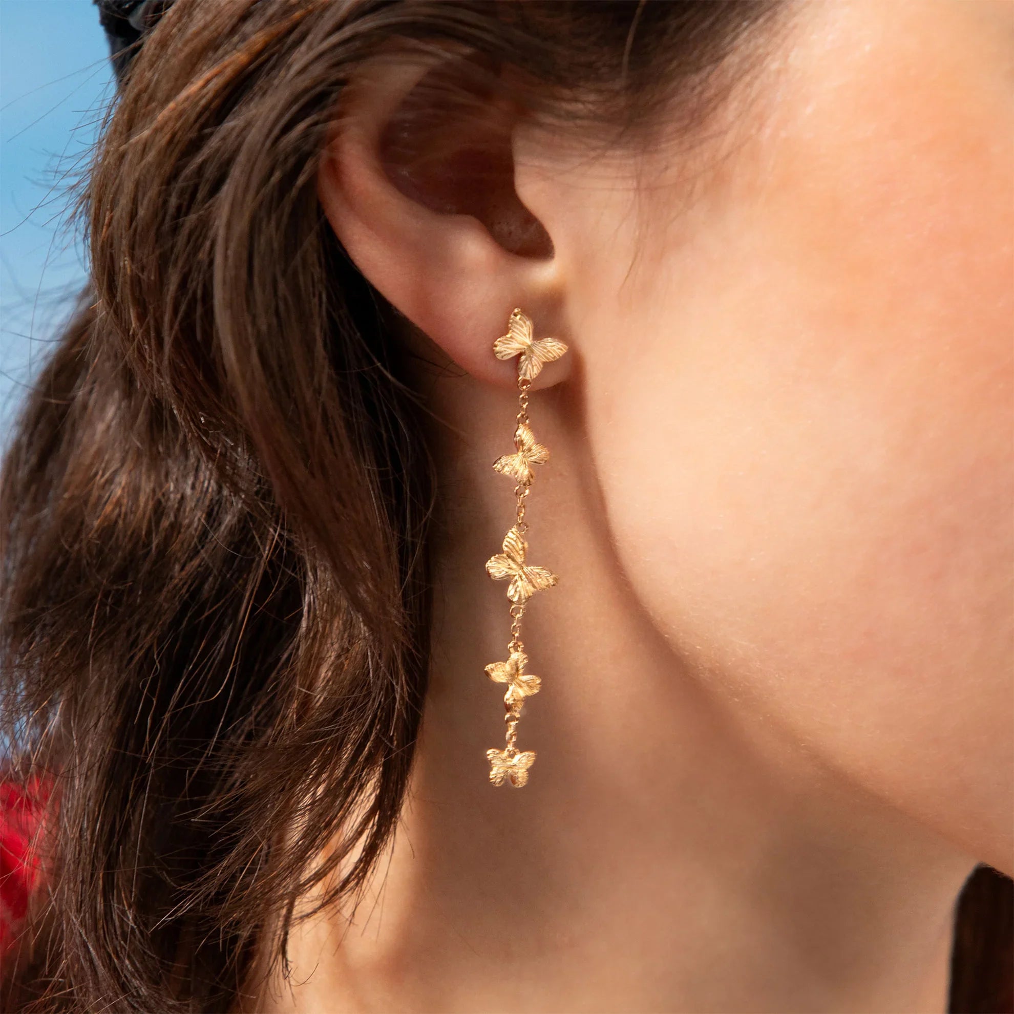 Scarlett - Boucles d'oreilles en Plaqué Or - Ana et Cha vue 2
