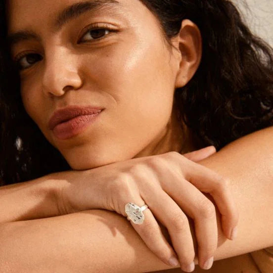 Blair - Zilver - Ring - Pelgrimsgezicht 2