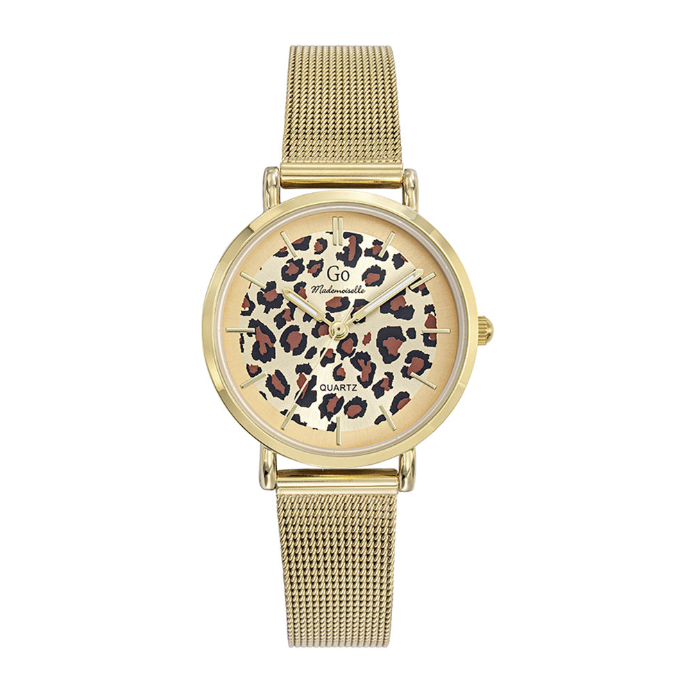 695631 - Watch - Go Mademoiselle Milanese leopard