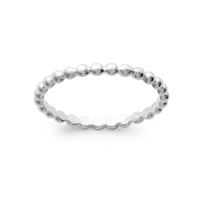 Anillo Bolas – Plata | Azuline ver 3