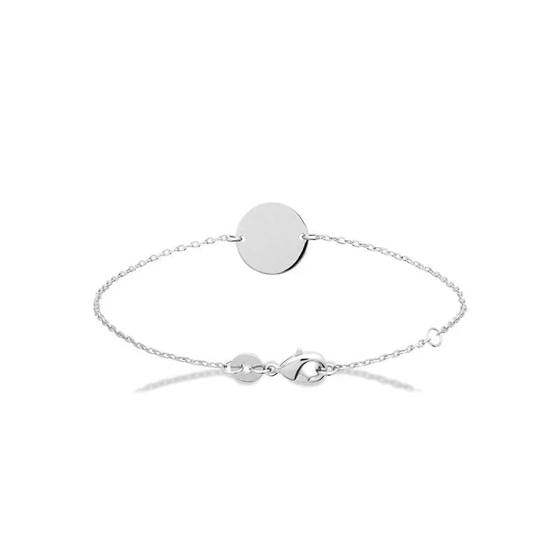 Medallón - Pulsera - Plata
