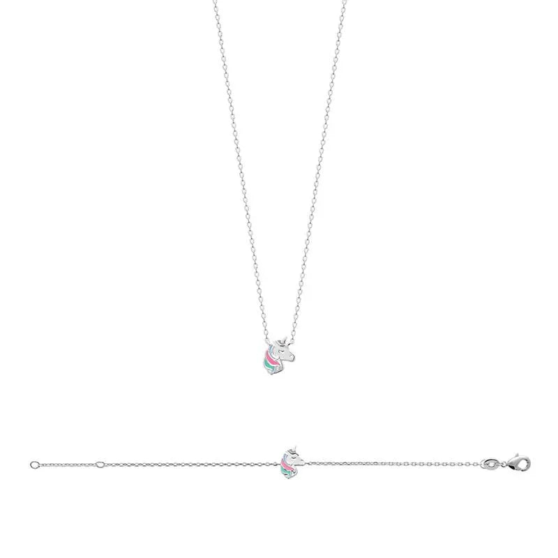 Eenhoorn ketting – zilver | Azulin