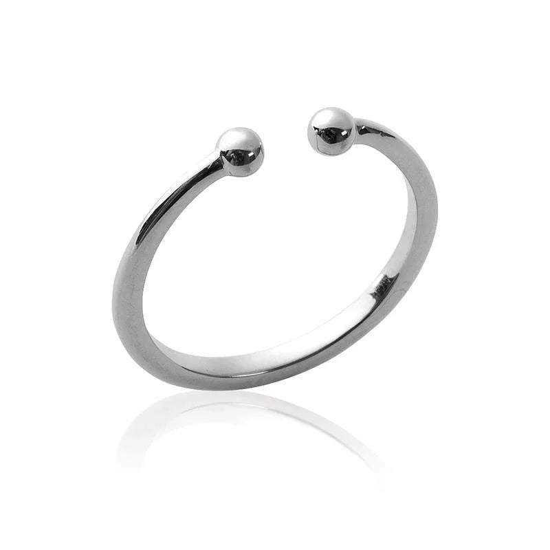 Bague Ouverte – Argent | Azuline