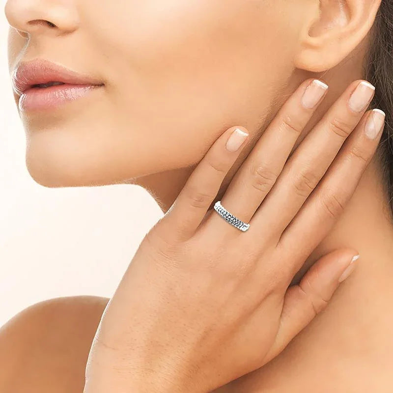Kralenring – Zilver | Azulin-weergave 3